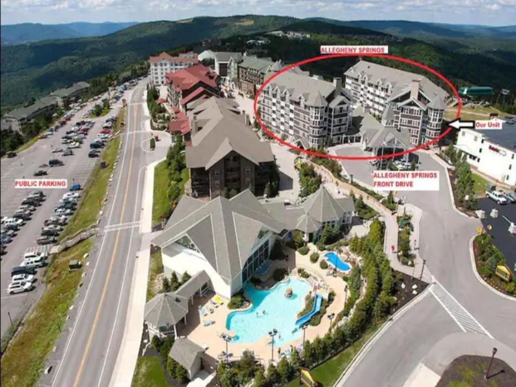 سنوشو Allegheny Spring 239 King, Bed/Ski-In, Out/Pool & Hot Tub المظهر الخارجي الصورة